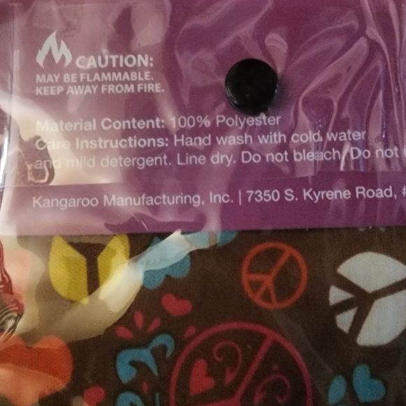 Hippie costume size youth med new in package - Picture 4 of 5